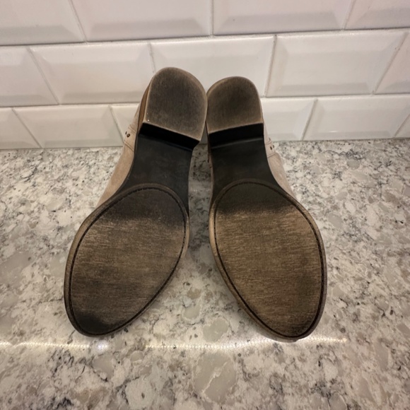 Abound faux suede beige ankle boots Size 12 - Picture 8 of 9